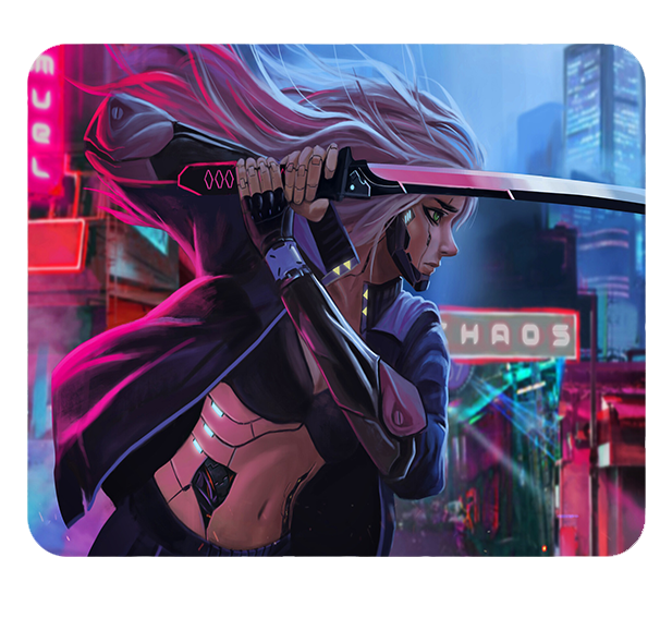 Podkładka pod myszkę Cyberpunk zdjęcie 1