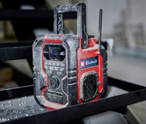 Radio FM DAB budowlane AKUMULATOROWE Bluetooth AUX IP65 pyłoszczelność USB na Arena.pl