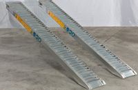 Najazdy Aluminiowe 4m 4,1 t Cert.CE/Gwarancja/Dostawa 0zł