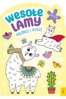 KSIĄŻECZKA KOLORUJ I RYSUJ WESOŁE LAMY