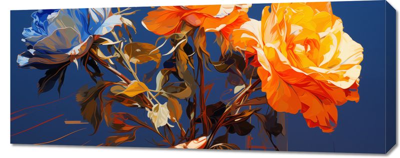 Obraz 100x40cm Żywy Uścisk zdjęcie 1