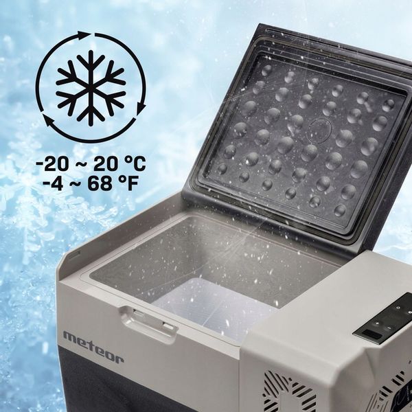 LODÓWKA METEOR CX30 KOMPRESOROWA TURYSTYCZNA SAMOCHODOWA NA PIKNIK NA RYBY zdjęcie 2