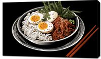 Obraz 100x60cm Ramen w Sztuce