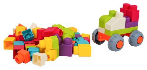 Zestaw Miękkich Klocków 60El. + Plecak na Arena.pl