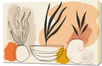 Obraz 90x60cm Szkice Botaniczne