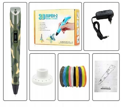Długopis Drukarka 3D Dla Dzieci Zestaw 9 Metrów Magiczny Długopis Moro na Arena.pl