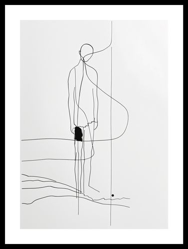 Plakat 29,7x42cm Samotna Wędrówka na Arena.pl