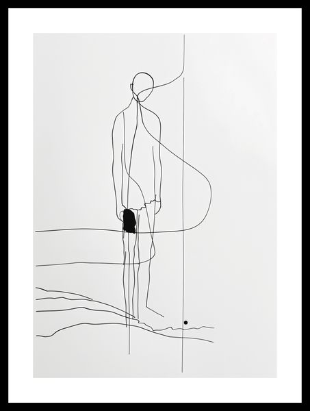 Plakat 29,7x42cm Samotna Wędrówka zdjęcie 3
