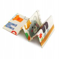 MATA PIANKOWA EDUKACYJNA SKŁADANA DLA DZIECI DUŻA DWUSTRONNA XPE 180X120 CM