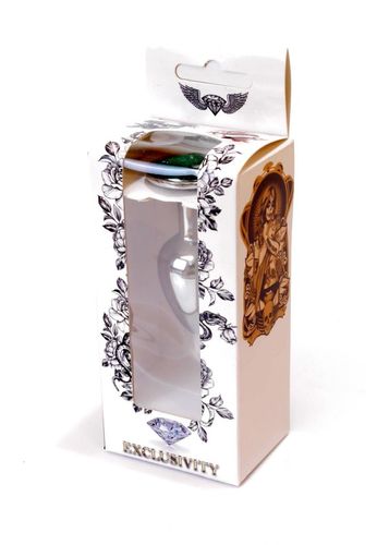 Plug-Jewellery Silver Plug- Green na Arena.pl