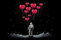 Plakat 30x20cm Astronauta Własnych Celi