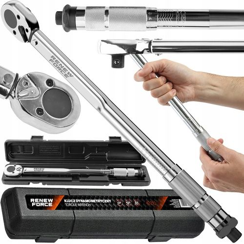 Klucz Dynamometryczny z Blokadą Blokada 1/2 " 42-210nm Dwukierunkowy z na Arena.pl