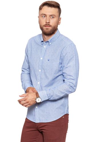 WRANGLER LS 1PKT BUTTON DOWN NAVY W5883SO35 S na Arena.pl