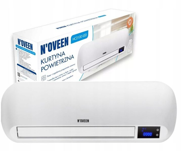 Kurtyna Powietrzna Grzejnik Oscylacja Timer zdjęcie 1