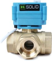 Mosiężny zawór 3-drogowy U.S. Solid A20-T25-B3-B,  Vanone USS-MSV10017-G