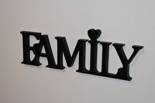Napis 3D Family na Arena.pl