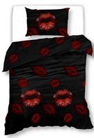 Pościel Satynowa 140X200 Usta 18840