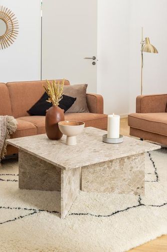 Stolik kawowy Vega beżowy na Arena.pl