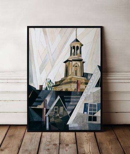 Plakat plakaty obrazy reprodukcje Demuth 21x30 cm w czarnej ramie na Arena.pl