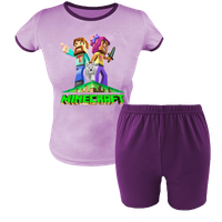 Krótka Piżama dziecięca Minecraft