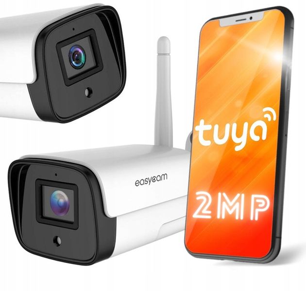 Kamera IP EasyCam zewnętrzna WiFi IR 30m Tuya 2MPx zdjęcie 1