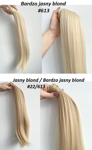 Doczepiany KUCYK kitka 60 cm jak Naturalne CAŁKOWICIE MATOWE ! Kolory na Arena.pl