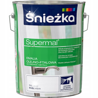 ŚNIEŻKA EMALIA OLEJNO - FTALOWA BIAŁA 9003 5L