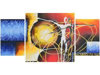 80X40CM BEZKRESNE UCZUCIA TRÓJ OBRAZ