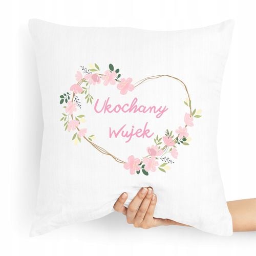 Poduszka Dla Wujka Ukochany Wujek Prezent Z Nadrukiem Ze Zdjęciem na Arena.pl