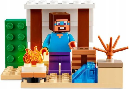 LEGO Minecraft 21251 Pustynna wyprawa Steve'a na Arena.pl