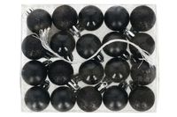 bombka na choinkę 3cm 20szt. czarny