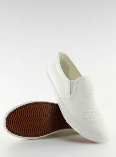 Trampki slip-on białe BL126P WHITE - 41 na Arena.pl