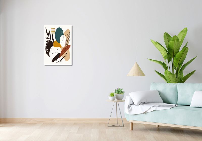 Obraz 40x60cm Botaniczny Wir zdjęcie 2