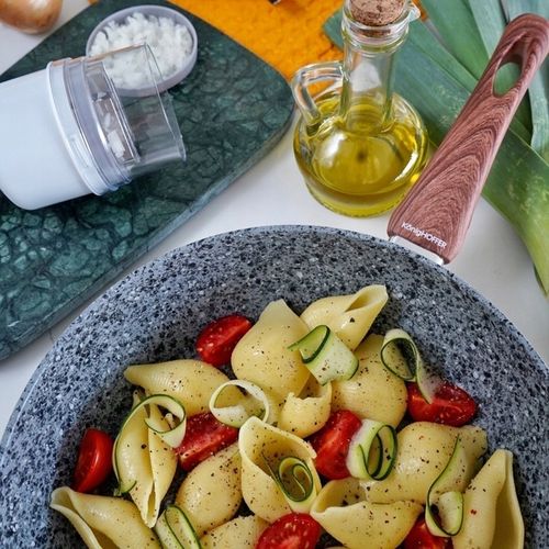 Głęboka PATELNIA INDUKCJA wysoka patelnia GRANITOWA 28cm Venga Konighoffer na Arena.pl