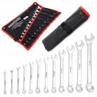 Zestaw klucze 2 stronne płaskie oczkowe12 elementów 6-22 mm KD10931