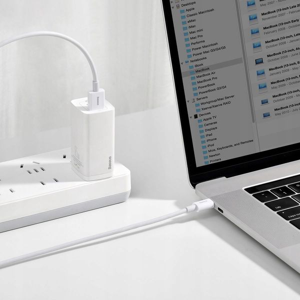 Kabel niktrade USB - USB typ C 2 m biały zdjęcie 10