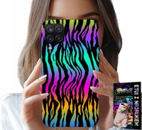 ETUI DO SAMSUNG GALAXY A22 5G - ABSTRAKCYJNE KOLOROWE WZORY CASE + FOLIA