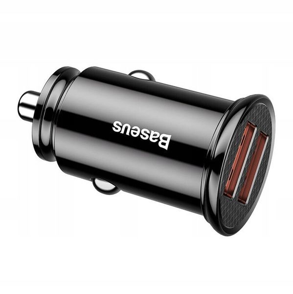 Ładowarka samochodowa Baseus Circular 2xUSB QC3.0 5A 30W (czarna) zdjęcie 13