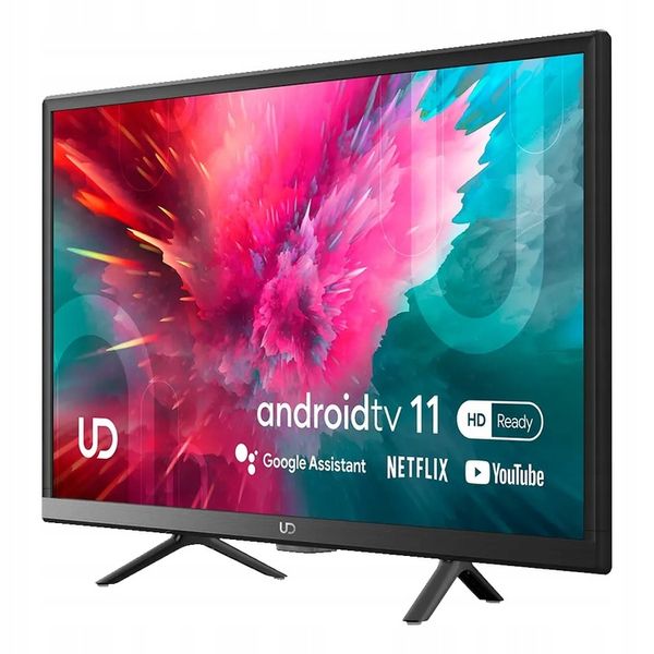 SMART TV 24" TELEWIZOR UD 24W5210S D LED Android 11 DVB-T2 HEVC CHROMECAST zdjęcie 6