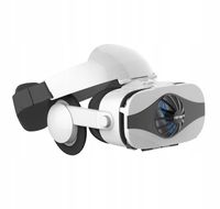 Okulary gogle VR 3D 360 FiiT 5F do smartfona do 6,3 ze słuchawkami lekkie