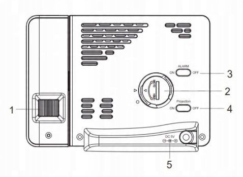 Stacja Pogody Pogodowa Zegar Czujnik Zewnętrzny Higrometr Budzik na Arena.pl