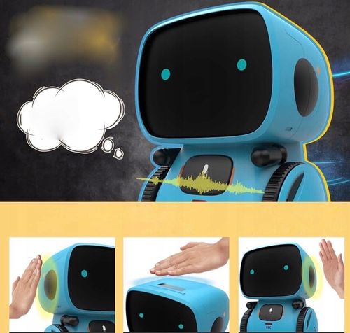 Robot Interaktywna Zabawka Sterowany Głosem, MINI, Edukacyjny, Dla Chłopca na Arena.pl