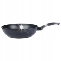 Wok GRANITOWY patelnia głęboka do smażenia duszenia ORION GRANDE 30 cm