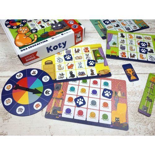 Koty. Smart Bingo. Gra edukacyjna +2 l. na Arena.pl