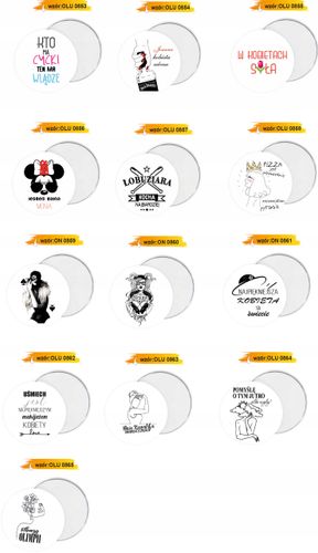 LUSTERECZKO LUSTERKO prezent dla DZIEWCZYNY RÓŻNE WZORY Z IMIENIEM na Arena.pl