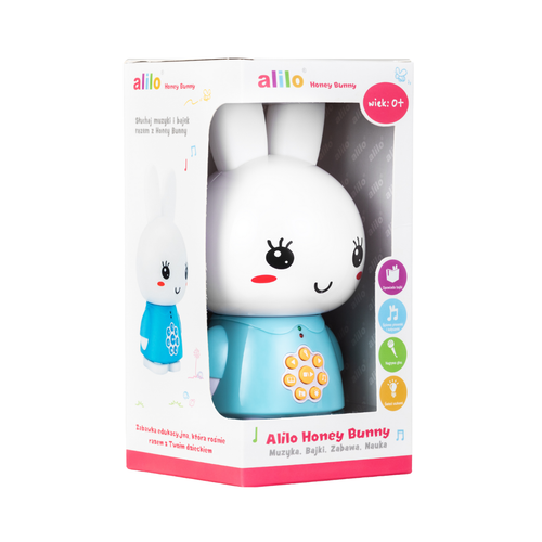Alilo Króliczek Honey Bunny - jasny niebieski na Arena.pl