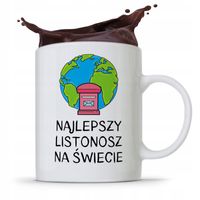 Kubek Prezent Dla Listonosza Najlepszy Na Świecie Z Nadrukiem Ze Zdjęciem