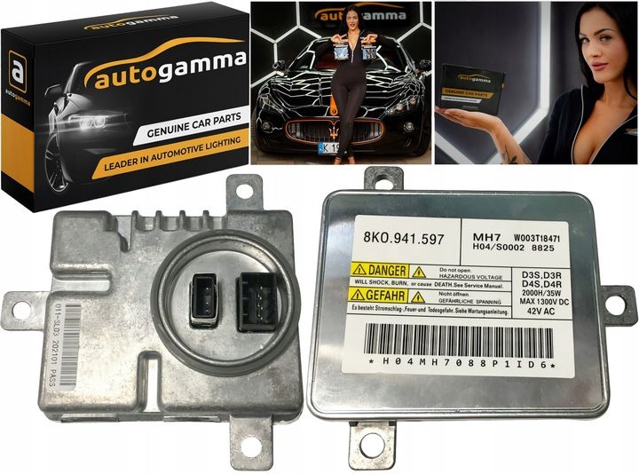 Przetwornica Xenon Moduł Xenon HID 8KO941597 W003T22071 Audi A4 A5 A6 zdjęcie 1