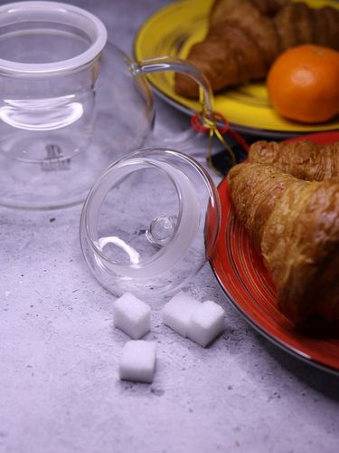 Dzbanek do zaparzania herbaty i zioł 620 ml Wilmax szkło termiczne na Arena.pl