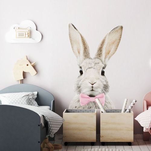 Naklejka Królik Stefan DK225 Kokarda Wielokolorowa L na Arena.pl